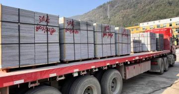 乌鲁木齐 芝麻灰地铺石出货日常