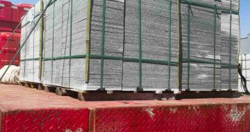 乌鲁木齐 芝麻白火烧规格板地铺石300*600/600*600