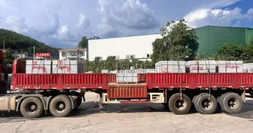 乌鲁木齐 芝麻灰花岗岩地铺石出货日常