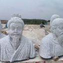 乌鲁木齐 白麻花岗岩石材人物立体雕刻