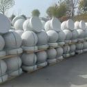 乌鲁木齐 白麻花岗岩石材圆球，石球，挡车球，隔离球，景观石球，风水球等