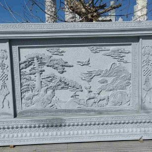 乌鲁木齐 芝麻白大型照壁，屏风，影壁