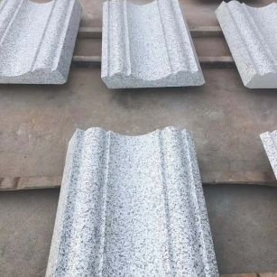 乌鲁木齐 白麻花岗岩光面别墅线条