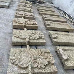 乌鲁木齐 黄金麻花岗岩别墅外墙雕刻板