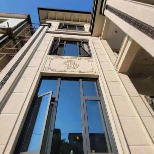 乌鲁木齐 黄金麻荔枝面别墅外墙干挂效果展示