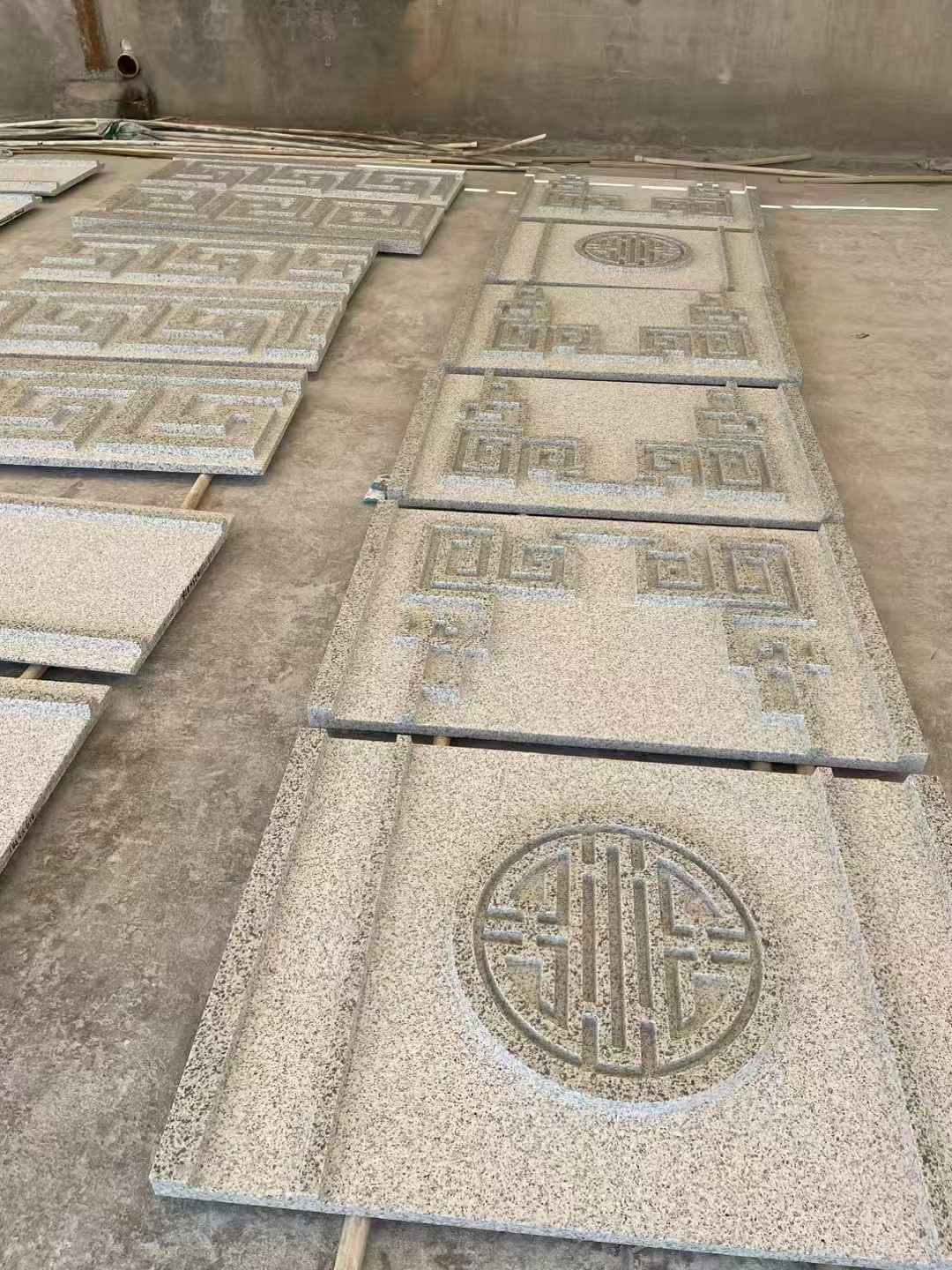 乌鲁木齐 白麻花岗岩外墙立面雕刻板