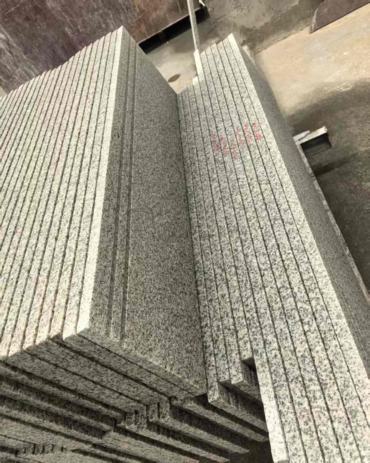 乌鲁木齐 白麻荔枝面花岗岩楼梯踏步