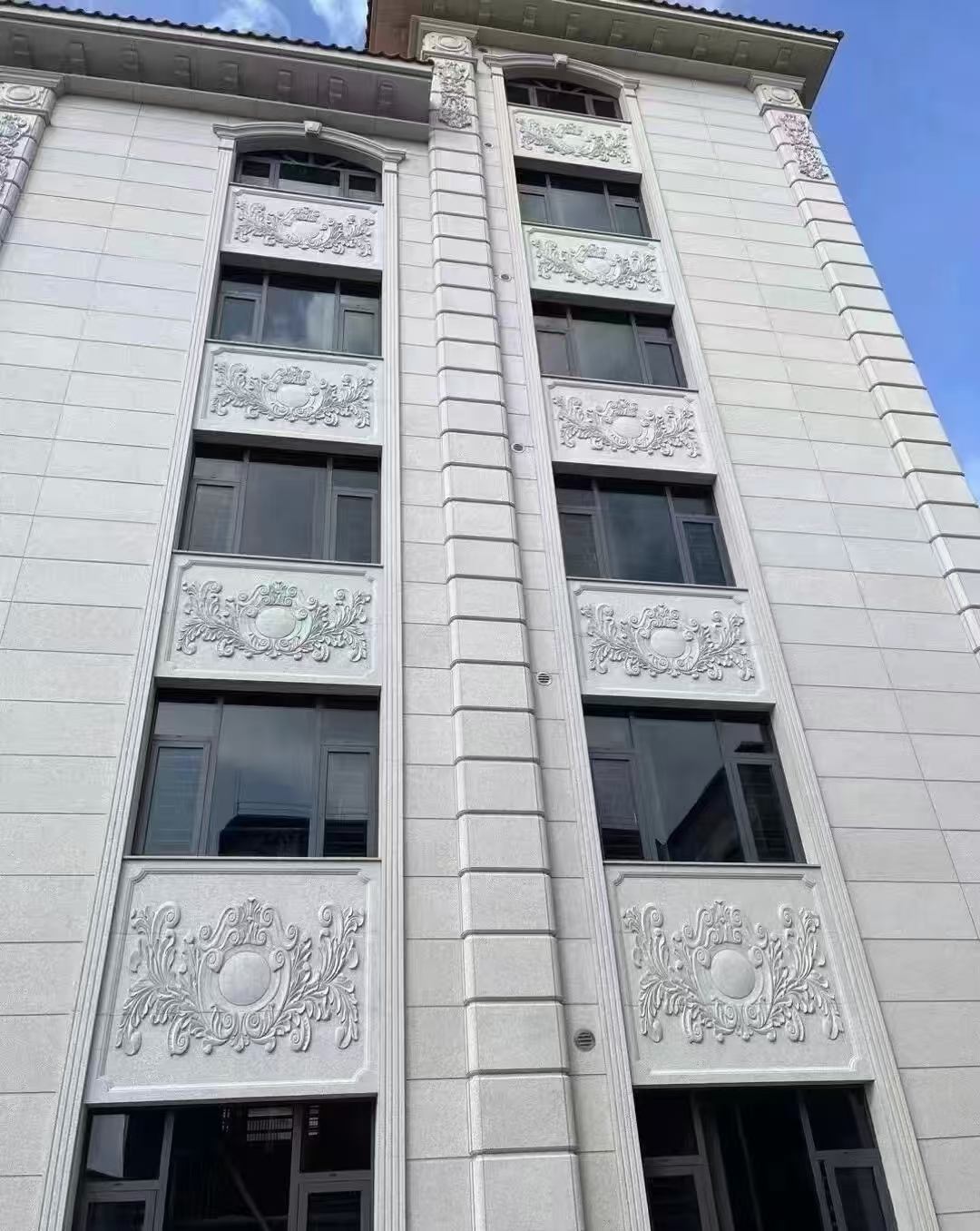 乌鲁木齐 白麻荔枝面花岗岩别墅外墙干挂