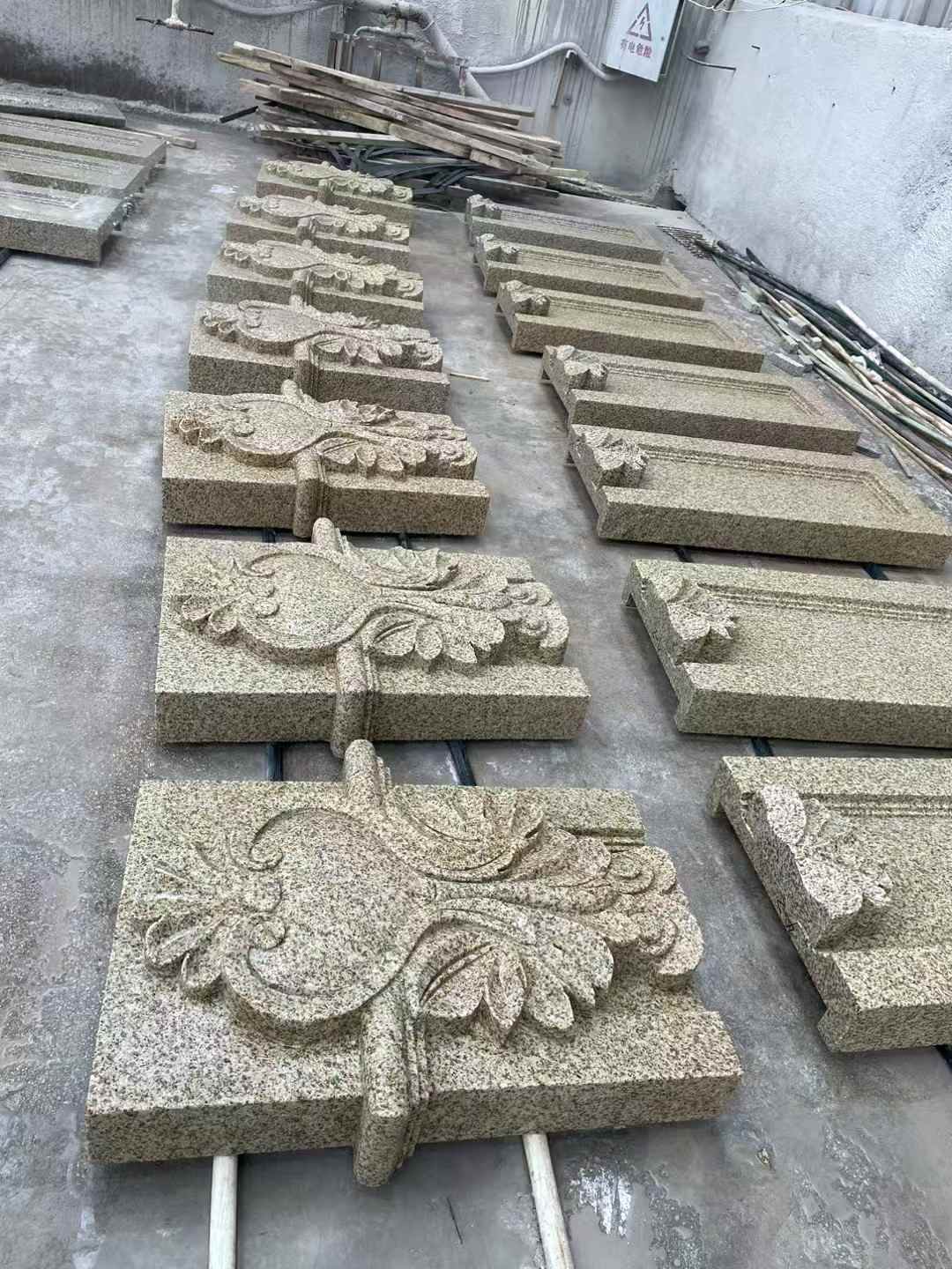 乌鲁木齐 黄金麻花岗岩别墅外墙雕刻板